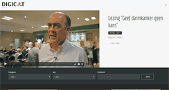 Desktop Screenshot of digicat.be